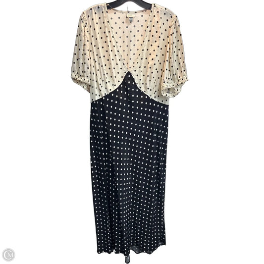 Dress Party Long By A New Day In Polkadot Pattern, Size: Xxl