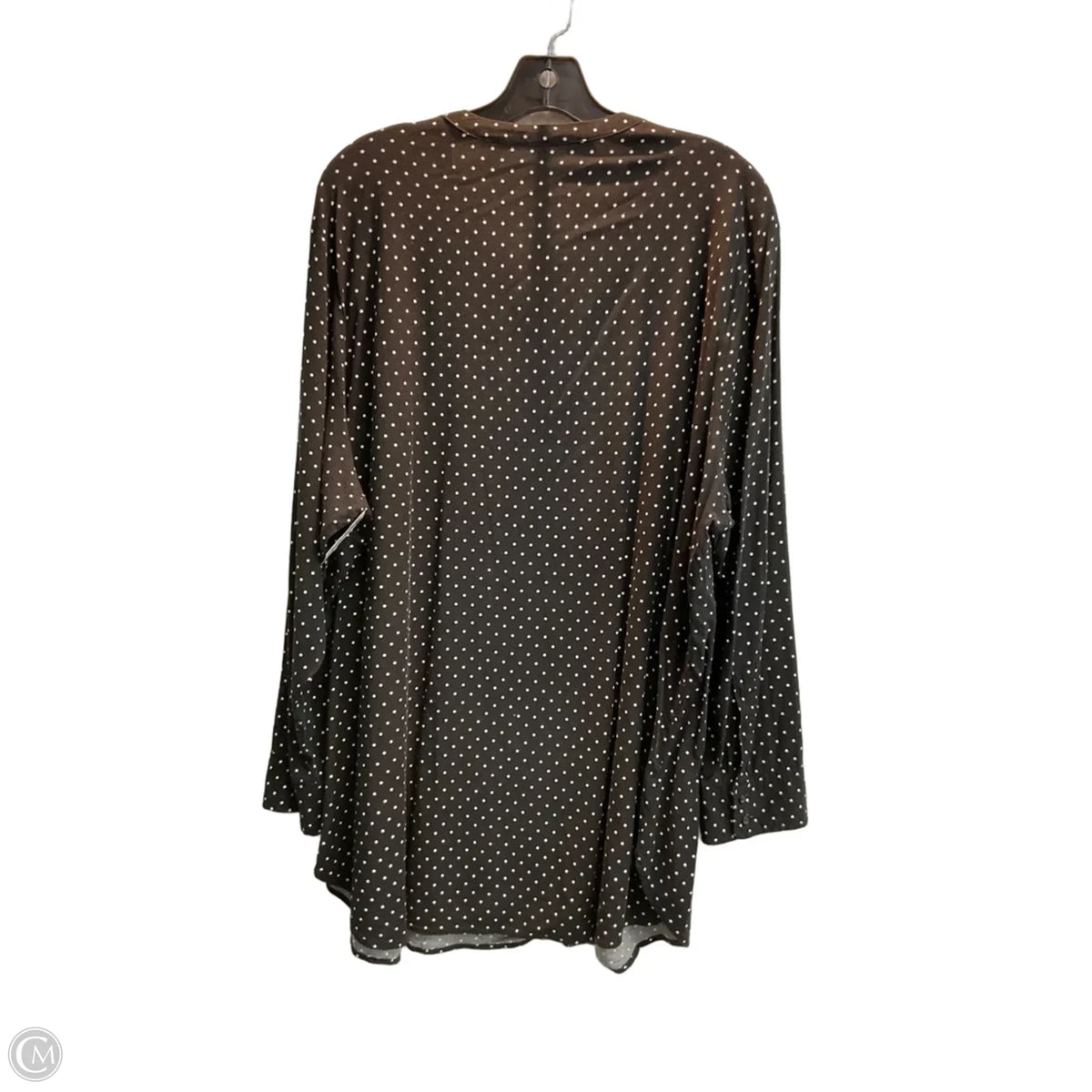 Top Long Sleeve By Old Navy In Polkadot Pattern, Size: 3x