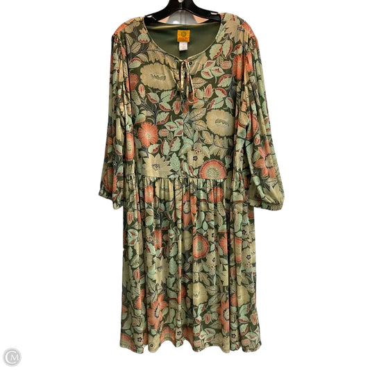 Dress Work By Ruby Rd In Green, Size: 2x