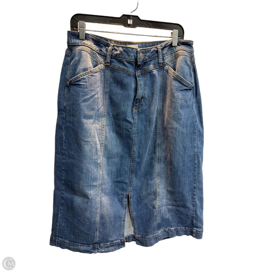 Skirt Maxi By Sonoma In Blue Denim, Size: 16