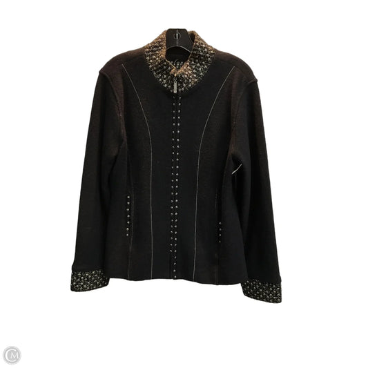 Jacket Faux Fur & Sherpa By Icelandic Design In Black, Size: L