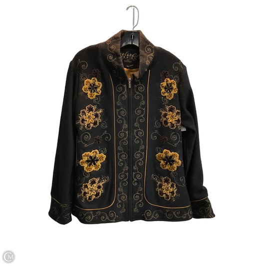 Jacket Fleece By Icelandic Design In Black, Size: M