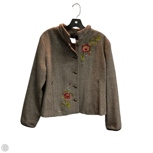 Blazer By Icelandic Design In Brown, Size: L