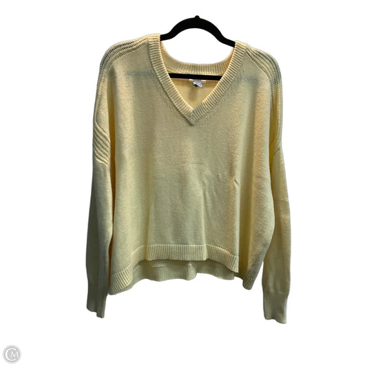 Sweater By Ana In Yellow, Size: M