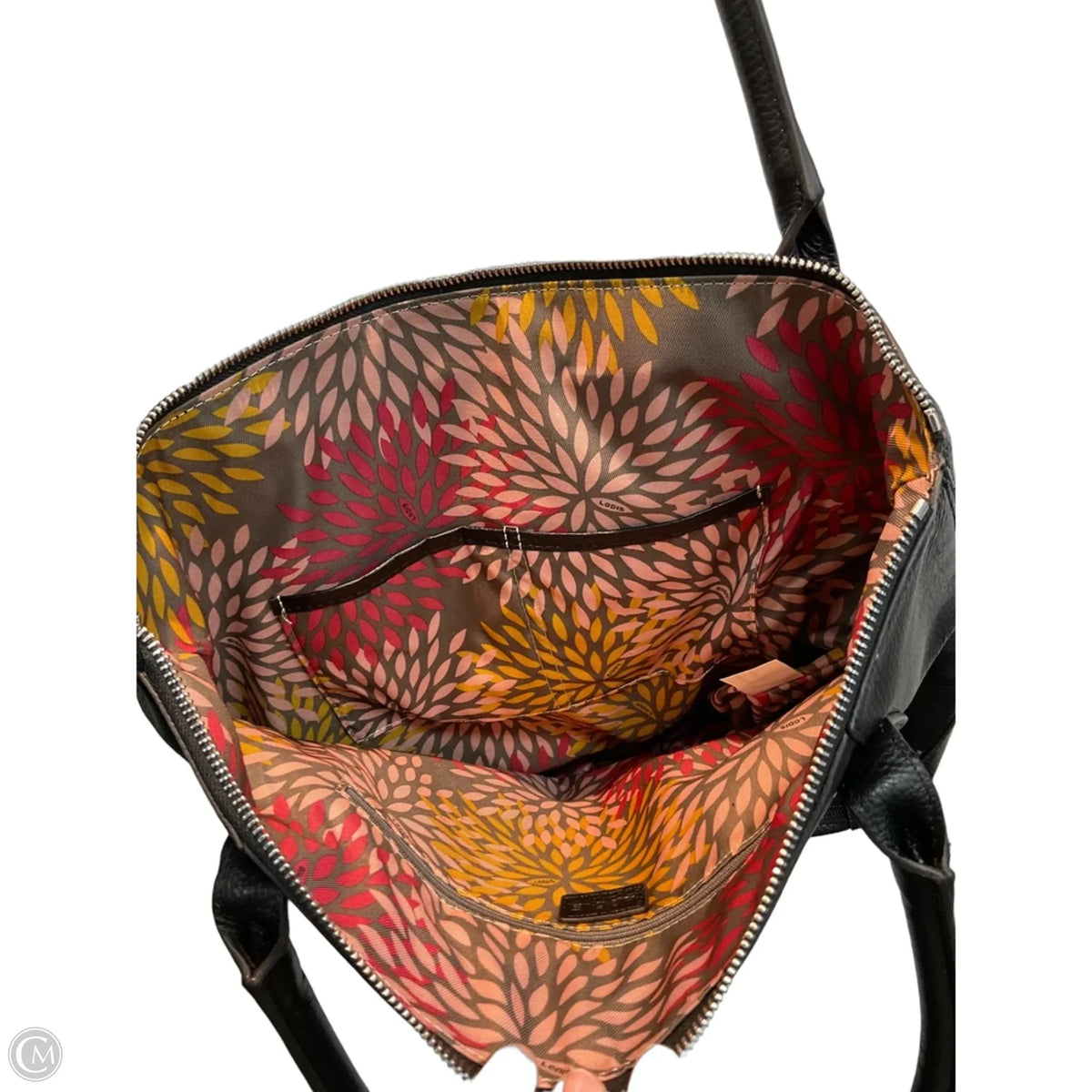 Tote Leather By Lodis, Size: Medium