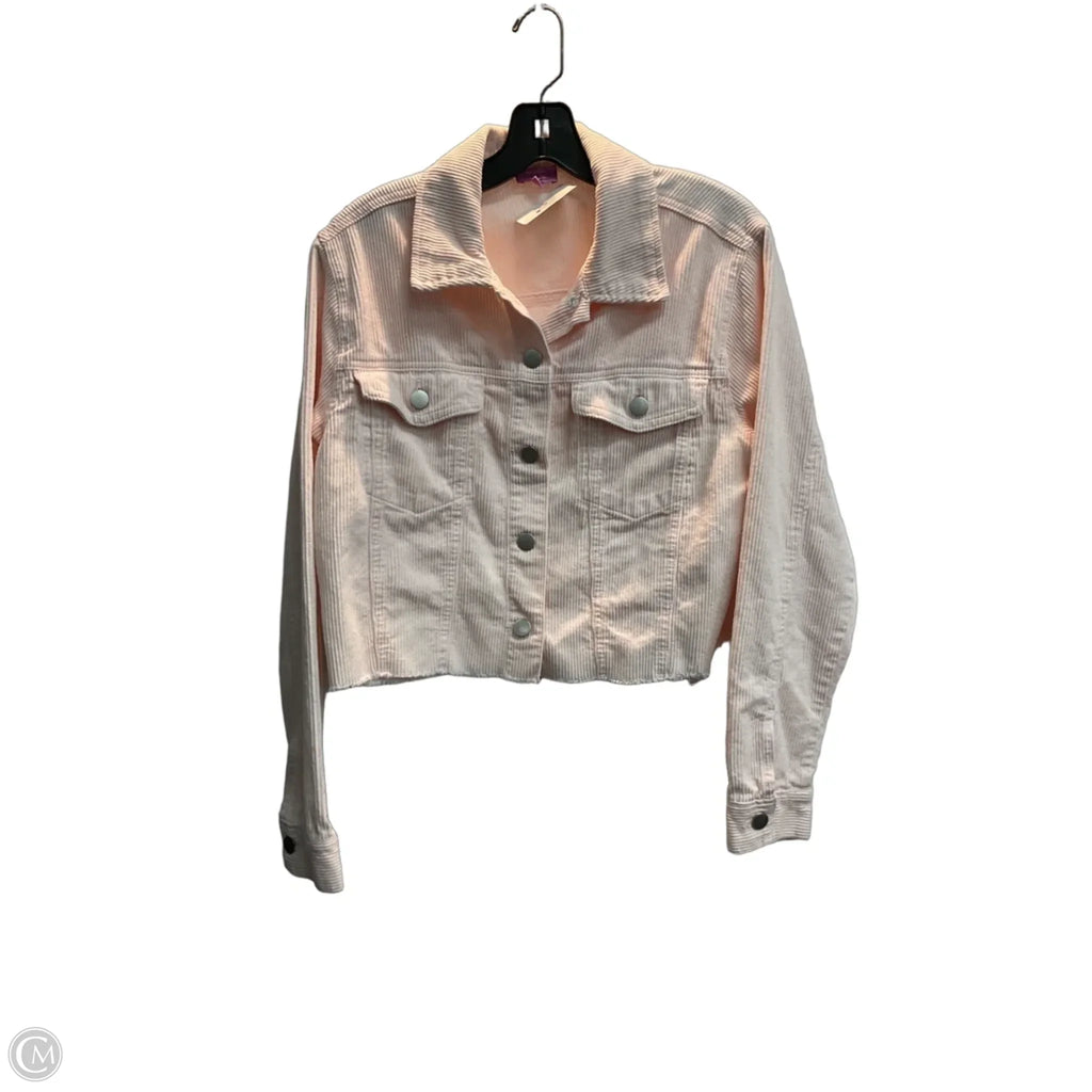 Jacket Moto By Mi Ami In Pink, Size: M