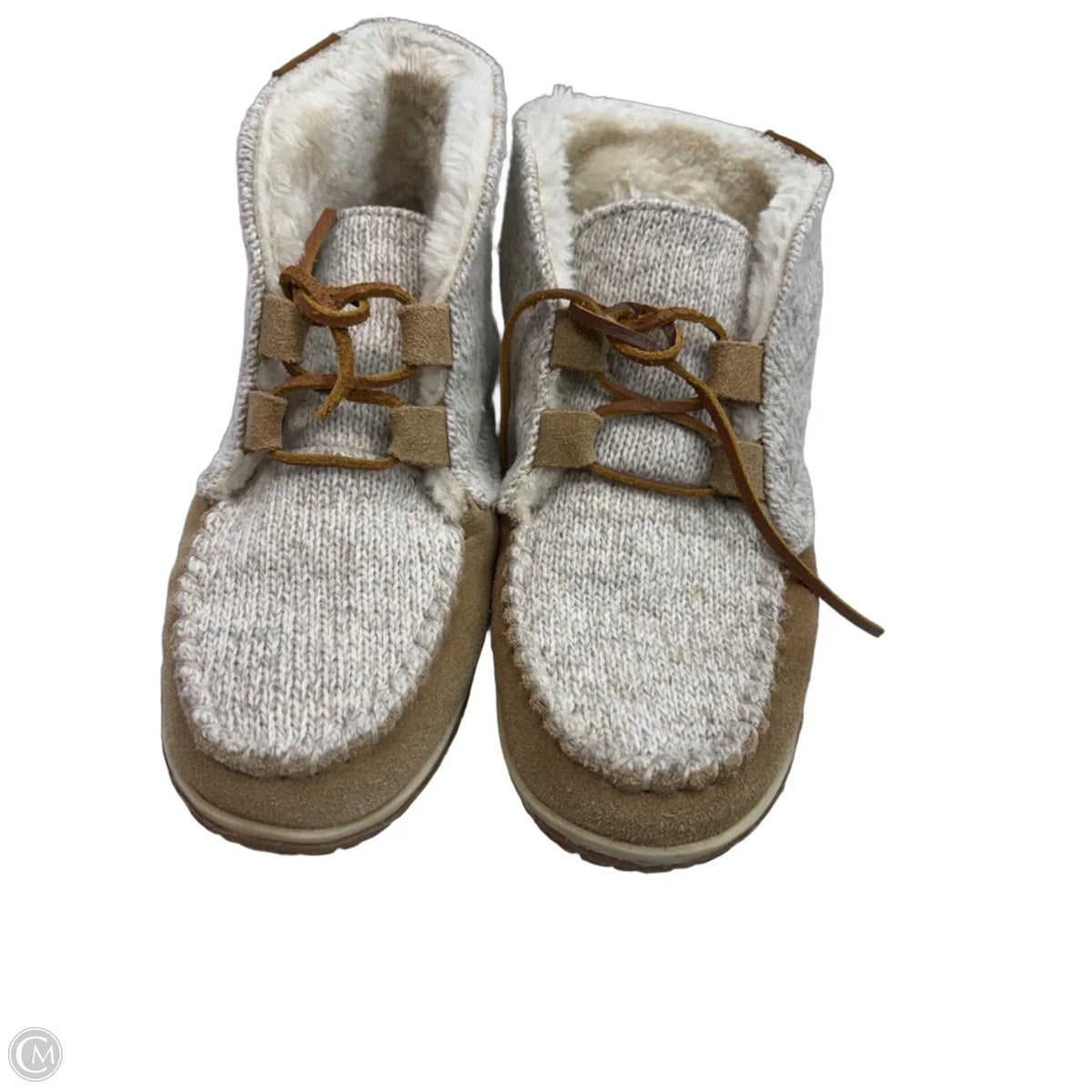 Slippers By Minnetonka In Tan, Size: 7