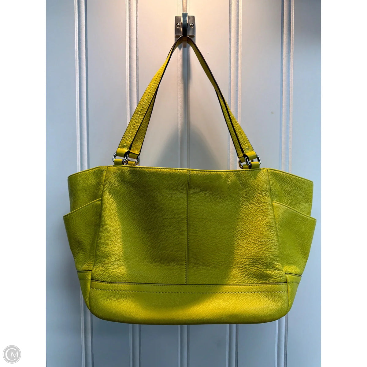 Tote Designer By Coach, Size: Medium