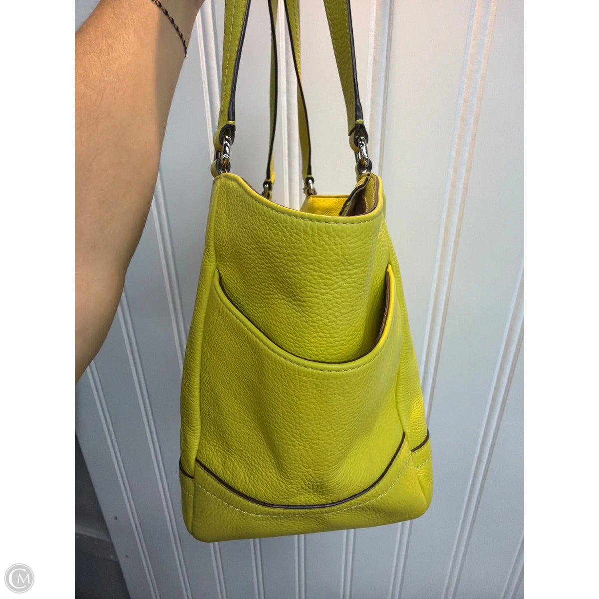Tote Designer By Coach, Size: Medium