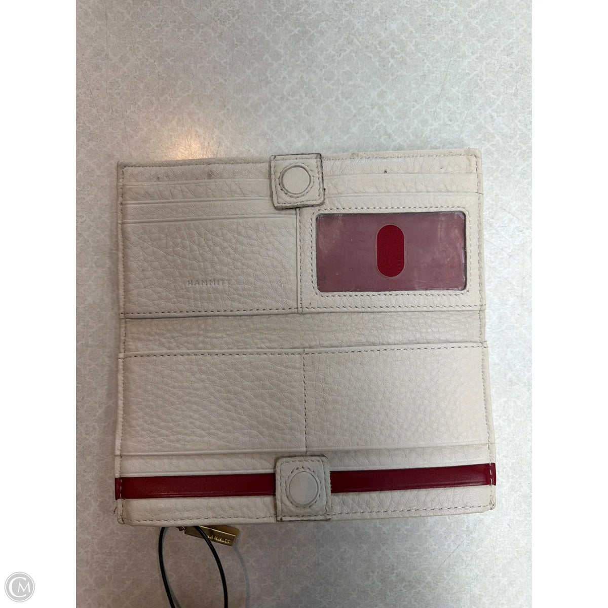 Wallet Leather By Hammitt, Size: Medium