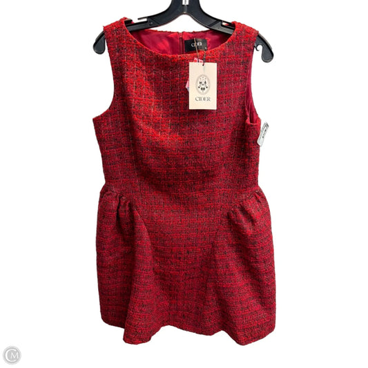Dress Work By Cider In Red, Size: Xl