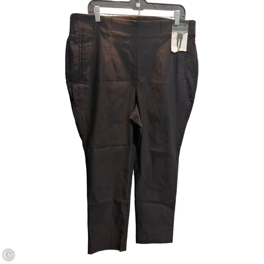 Pants Leggings By Rafaella In Black, Size: 18