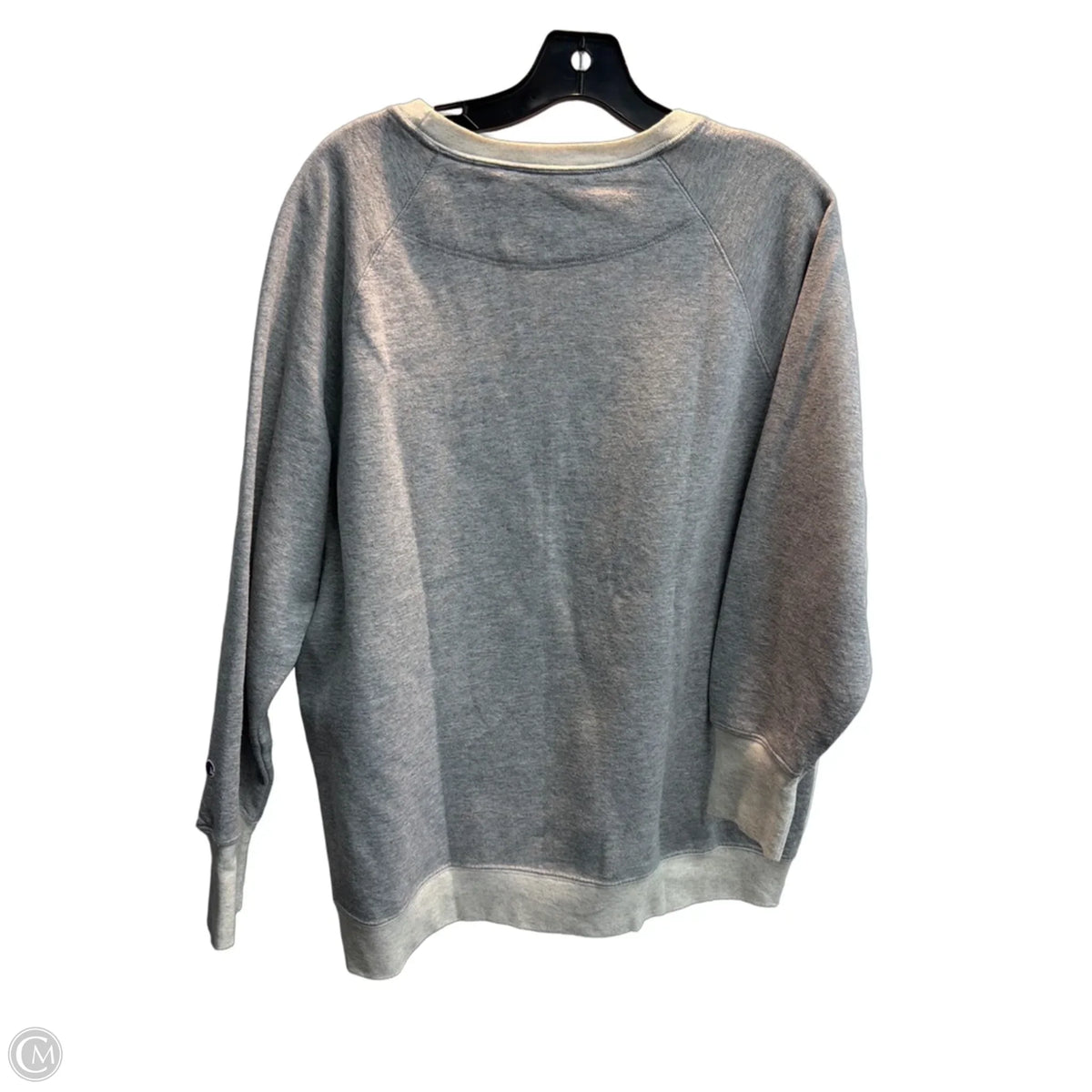 Sweatshirt Crewneck By Champion In Grey, Size: 2x