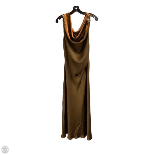 Dress Party Long By Allie Rose In Bronze, Size: M
