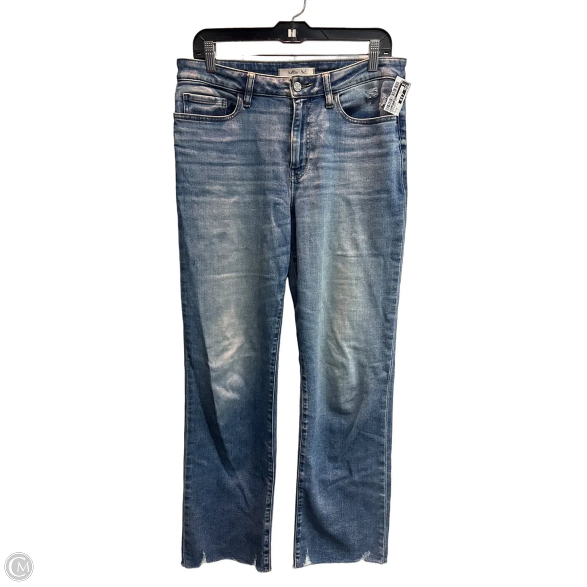 Jeans Boot Cut By Willow & Root In Blue Denim, Size: 10
