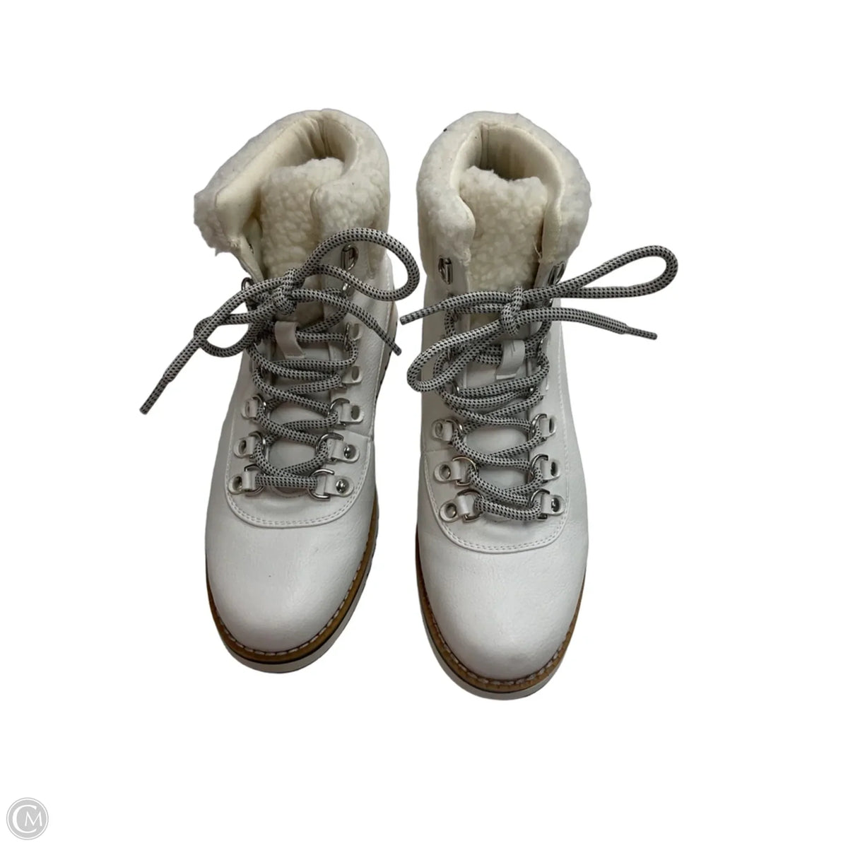 Boots Snow By Clothes Mentor In White, Size: 7
