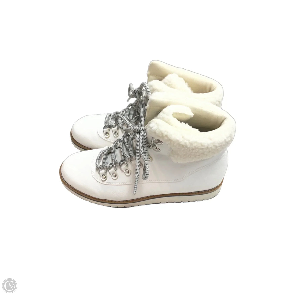 Boots Snow By Clothes Mentor In White, Size: 7