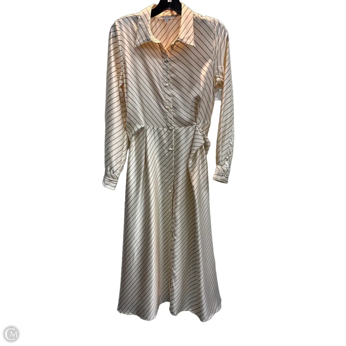 Dress Work By Clothes Mentor In Striped Pattern, Size: S