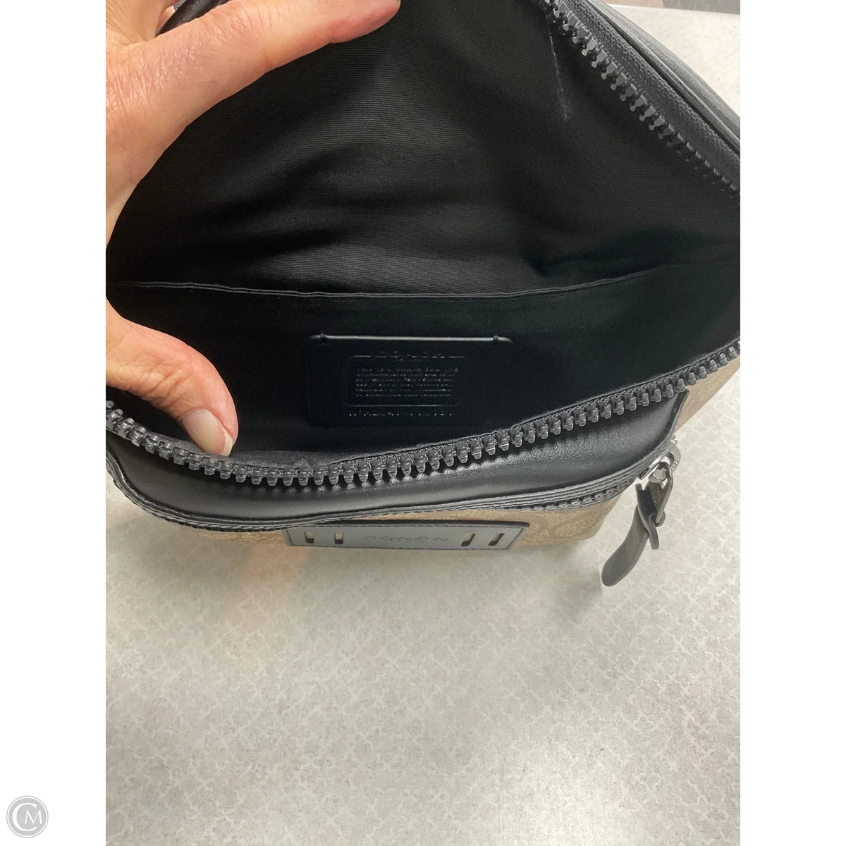 Belt Designer By Coach, Size: Medium