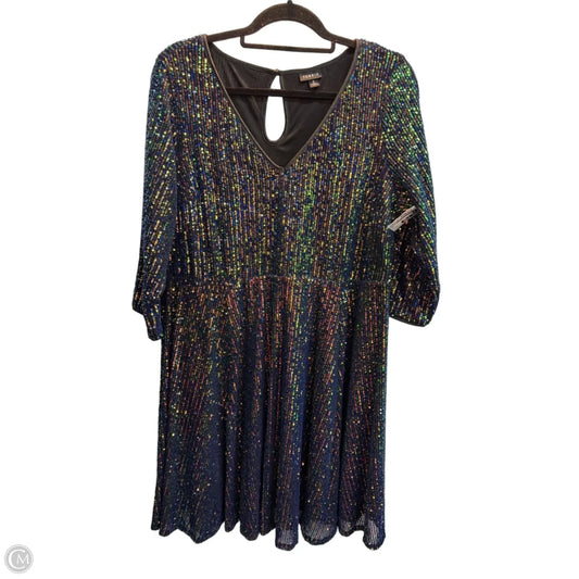 Dress Party Short By Torrid In Multi-colored, Size: Xl