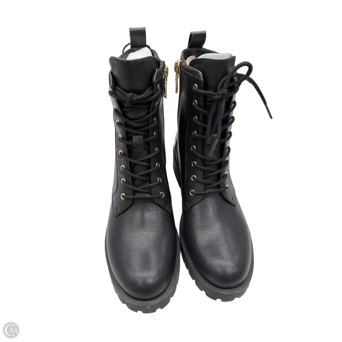 Boots Designer By Coach In Black, Size: 8.5