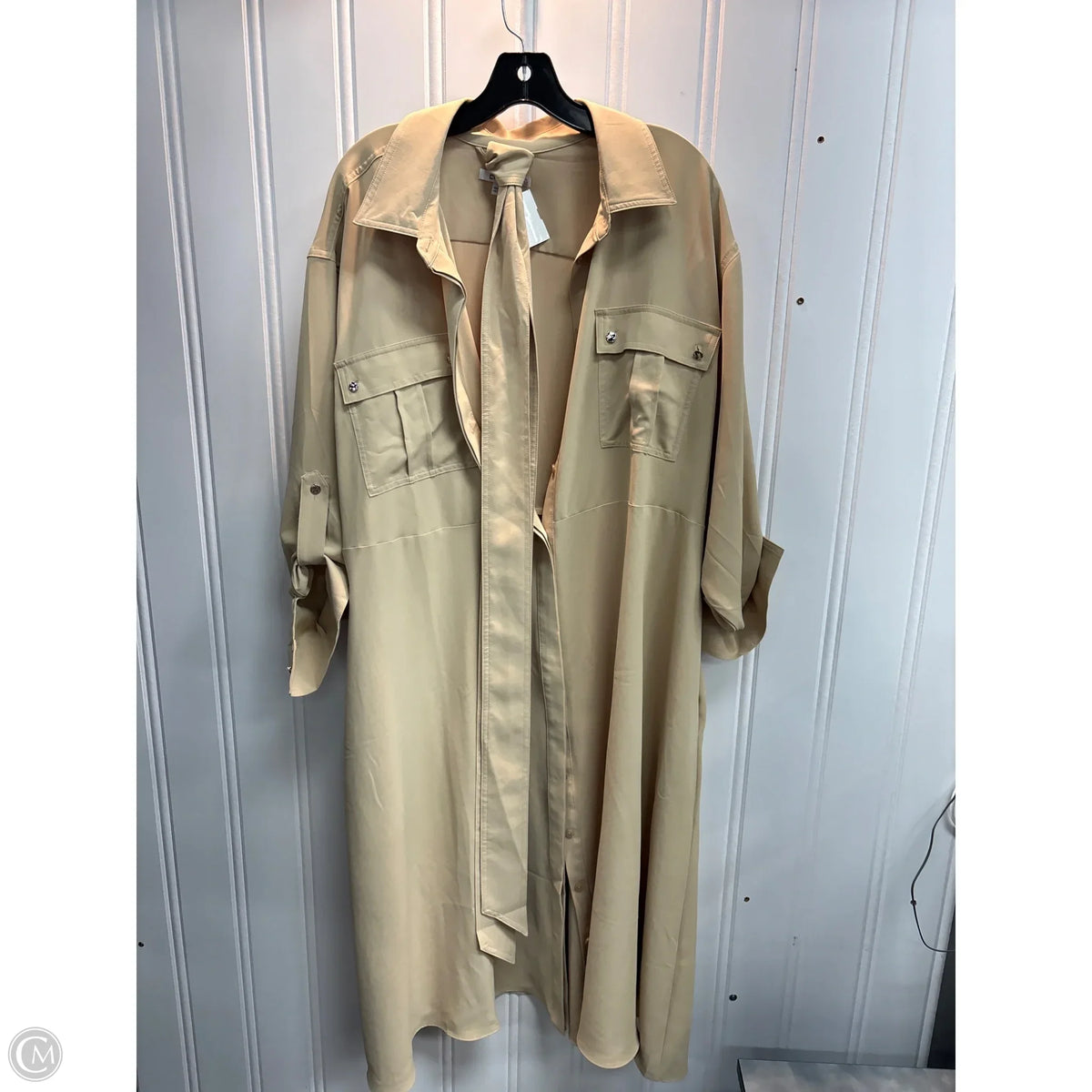 Dress Work By Chicos In Tan, Size: 2x