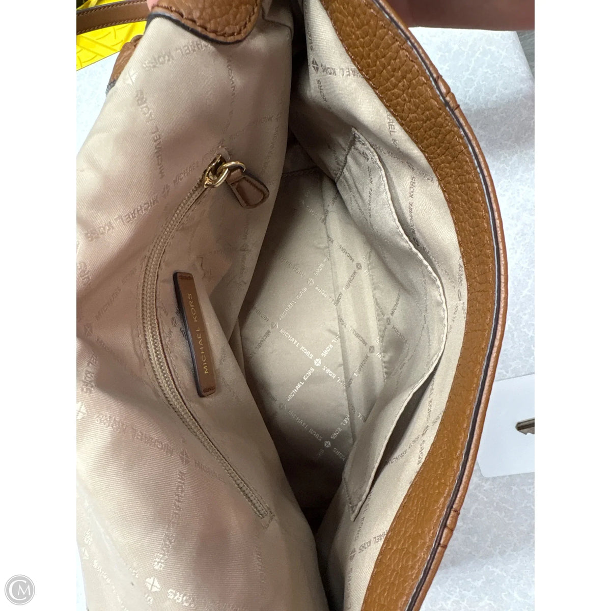 Crossbody Designer By Michael Kors, Size: Medium