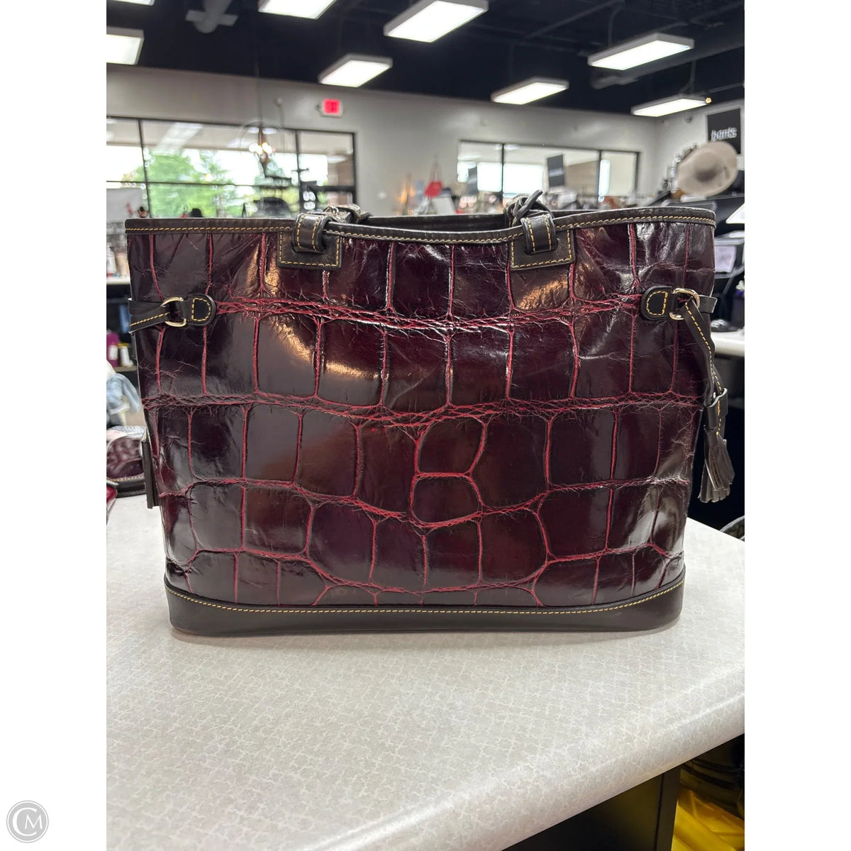 Handbag Designer By Dooney And Bourke, Size: Large