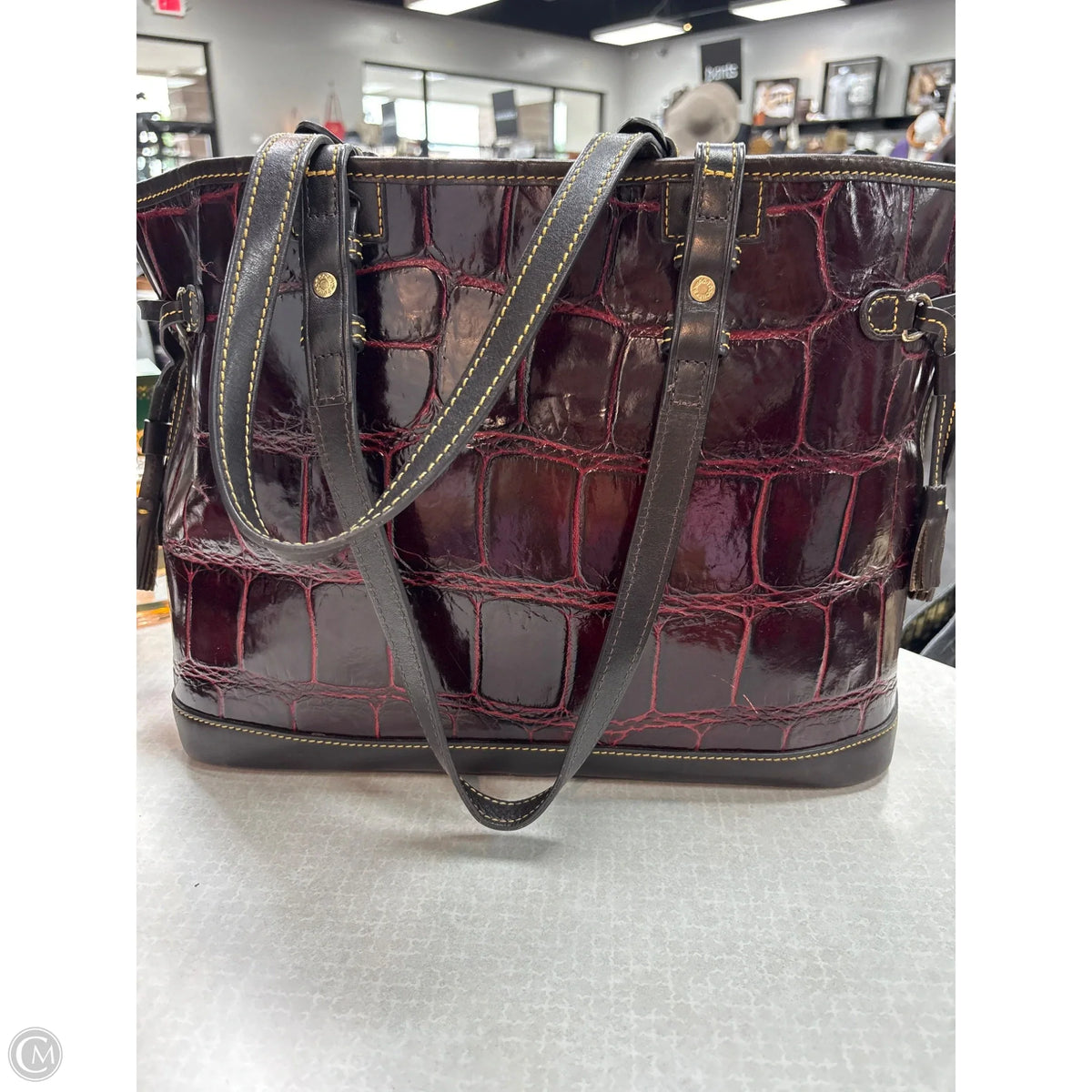 Handbag Designer By Dooney And Bourke, Size: Large