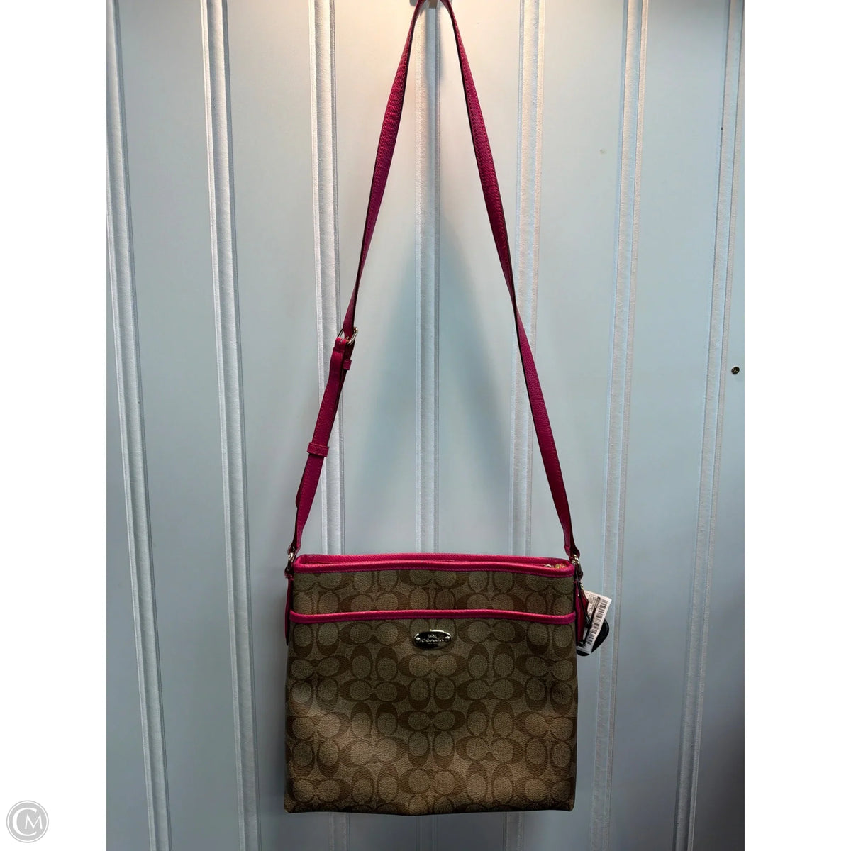 Crossbody Designer By Coach, Size: Large