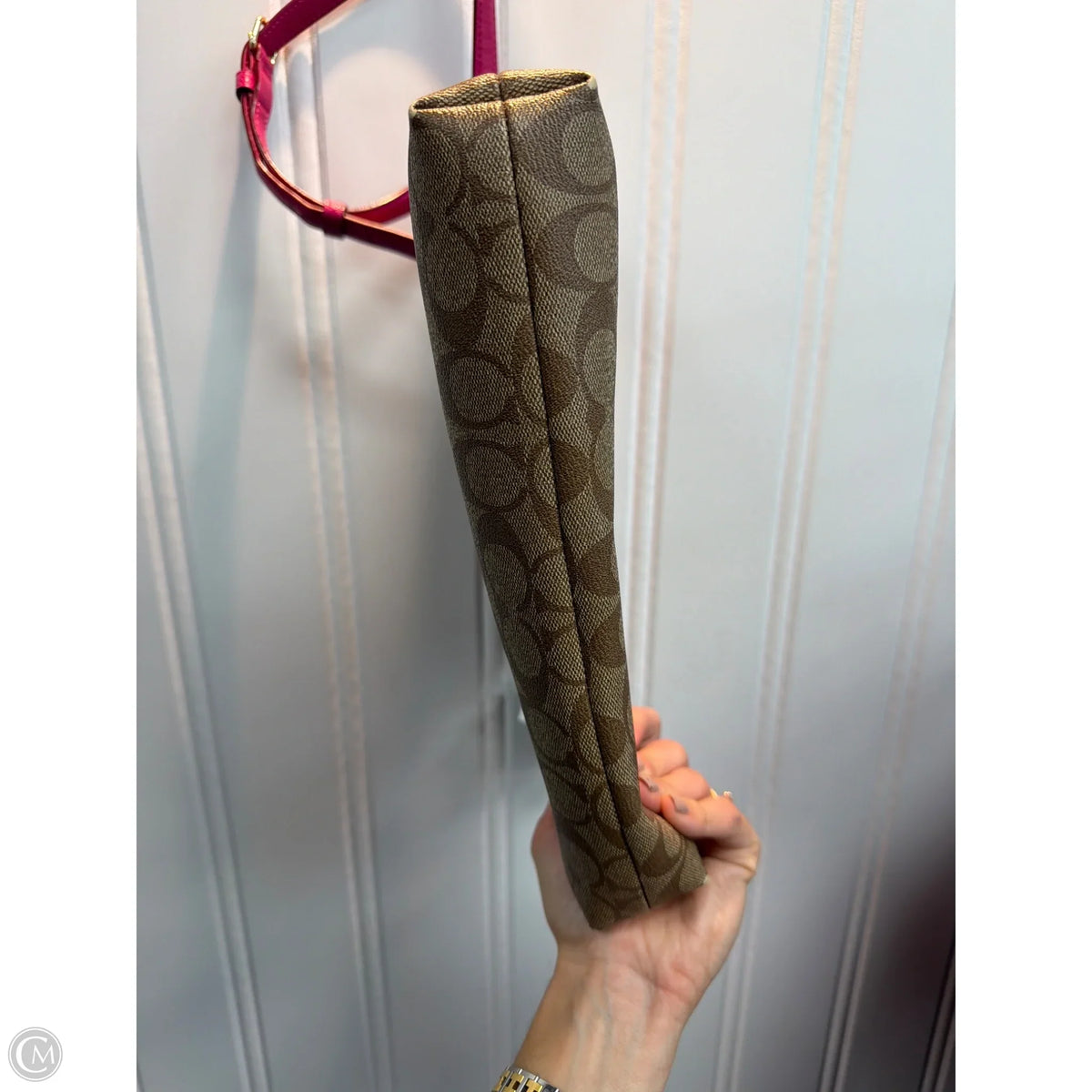 Crossbody Designer By Coach, Size: Large