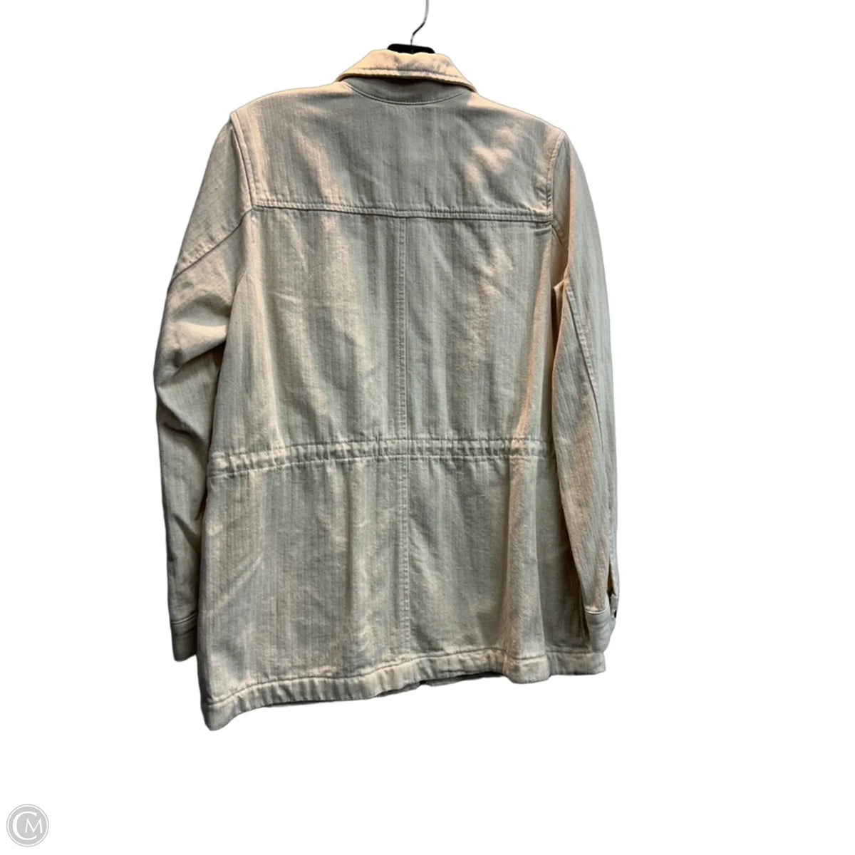Jacket Utility By Lucky Brand In Cream, Size: M