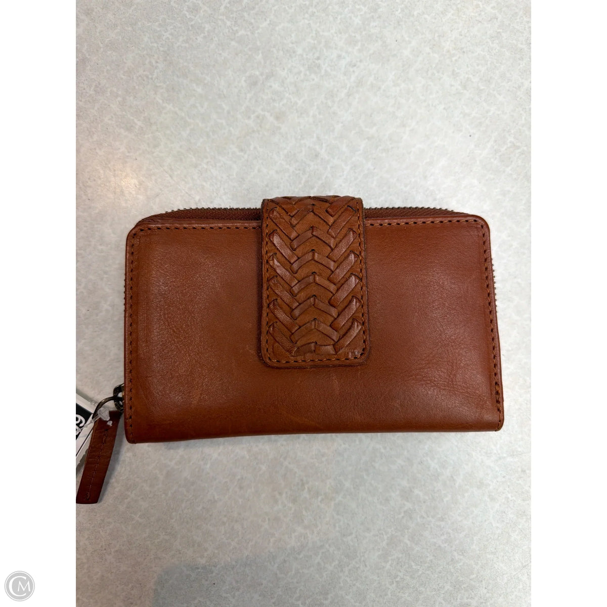 Wallet Leather By Clothes Mentor, Size: Small