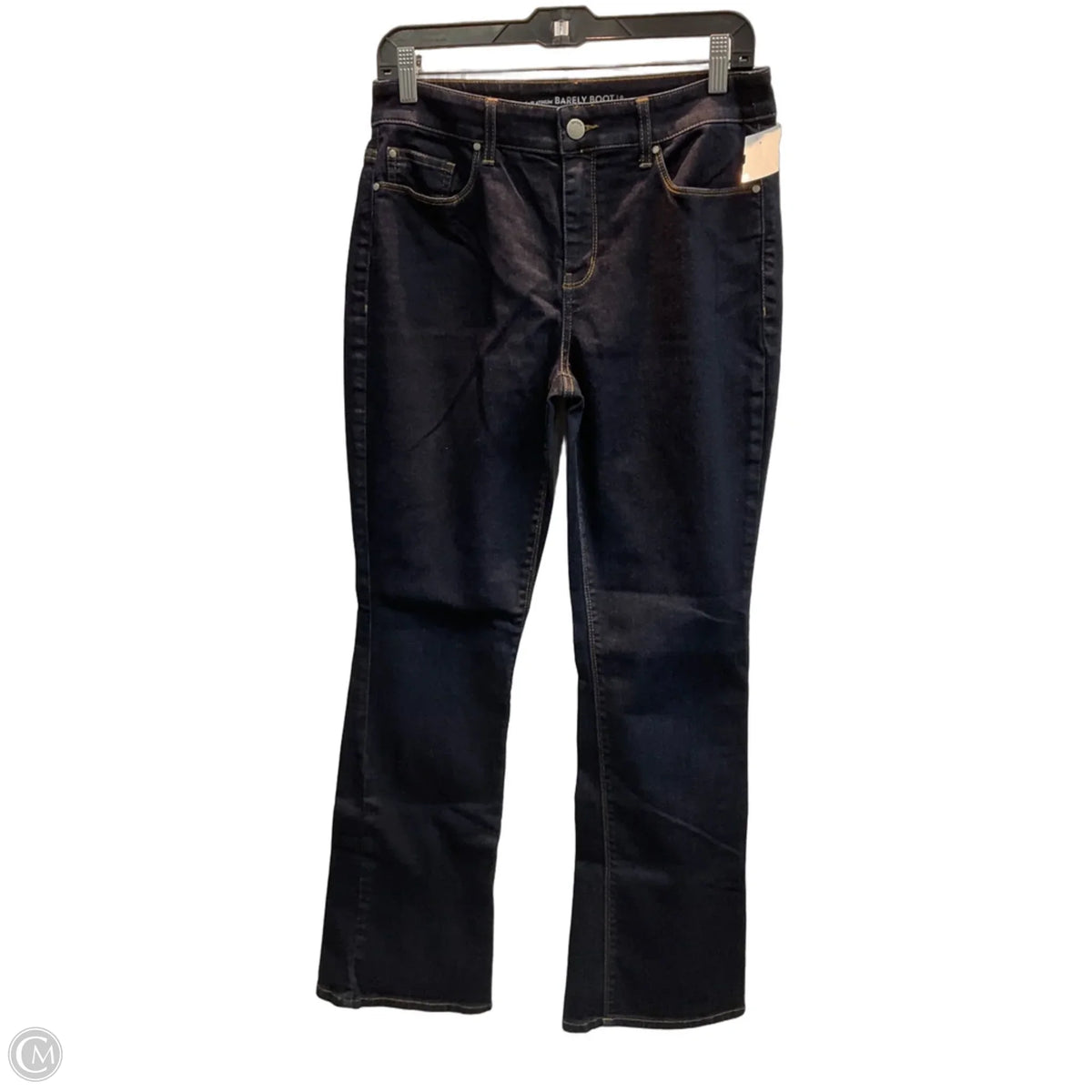 Jeans Boot Cut By Chicos In Blue Denim, Size: 8