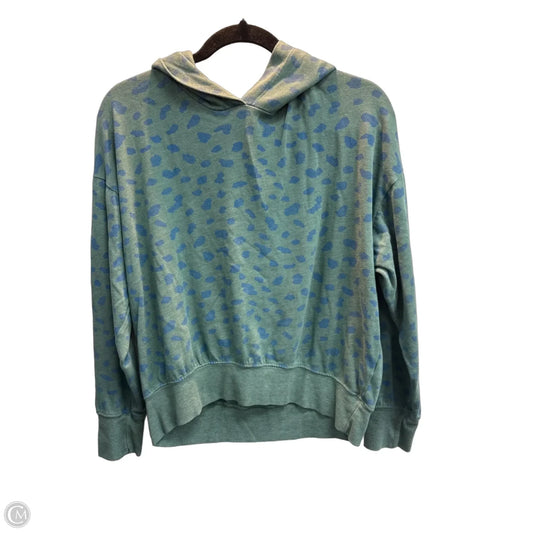 Sweatshirt Hoodie By Sundry In Leopard Print, Size: S