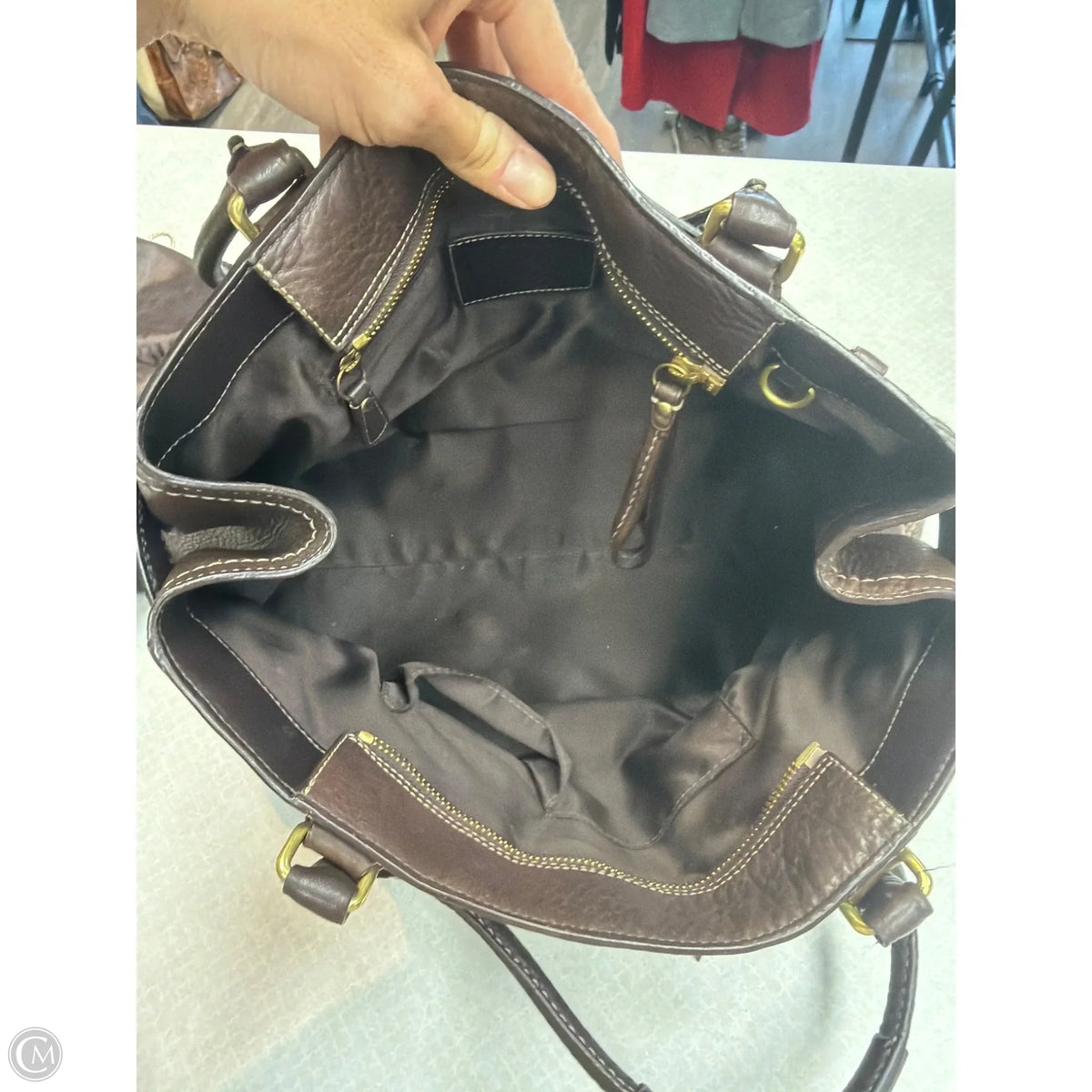 Tote Designer By Coach, Size: Large