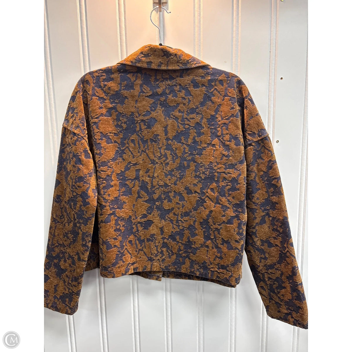 Jacket Shirt By Solitaire In Bronze, Size: L