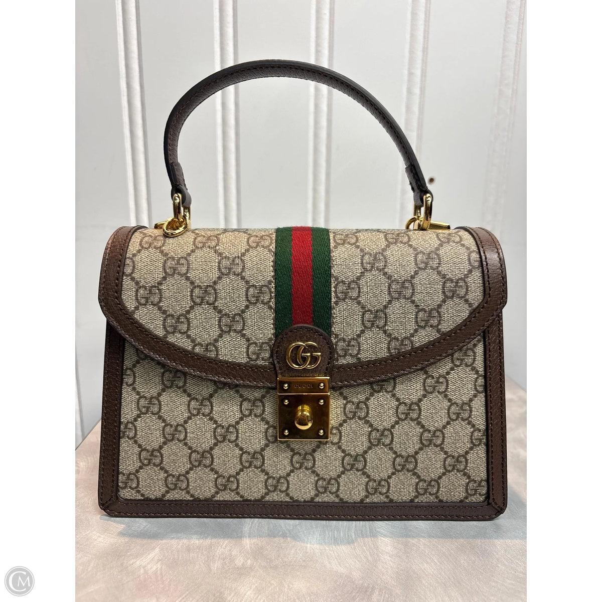 Handbag Luxury Designer By Gucci, Size: Small