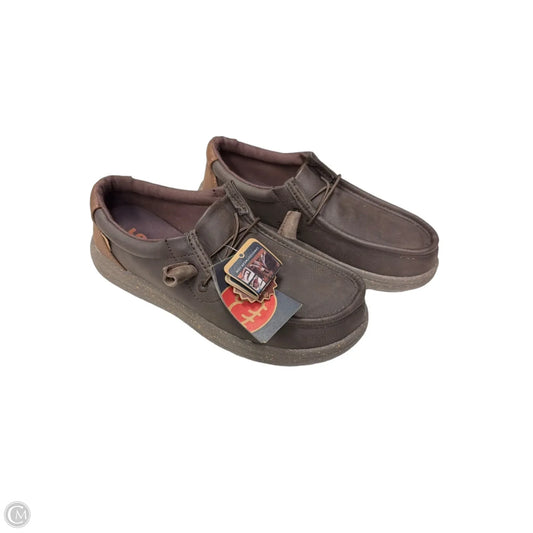 Shoes Flats By Lamo In Brown, Size: 9