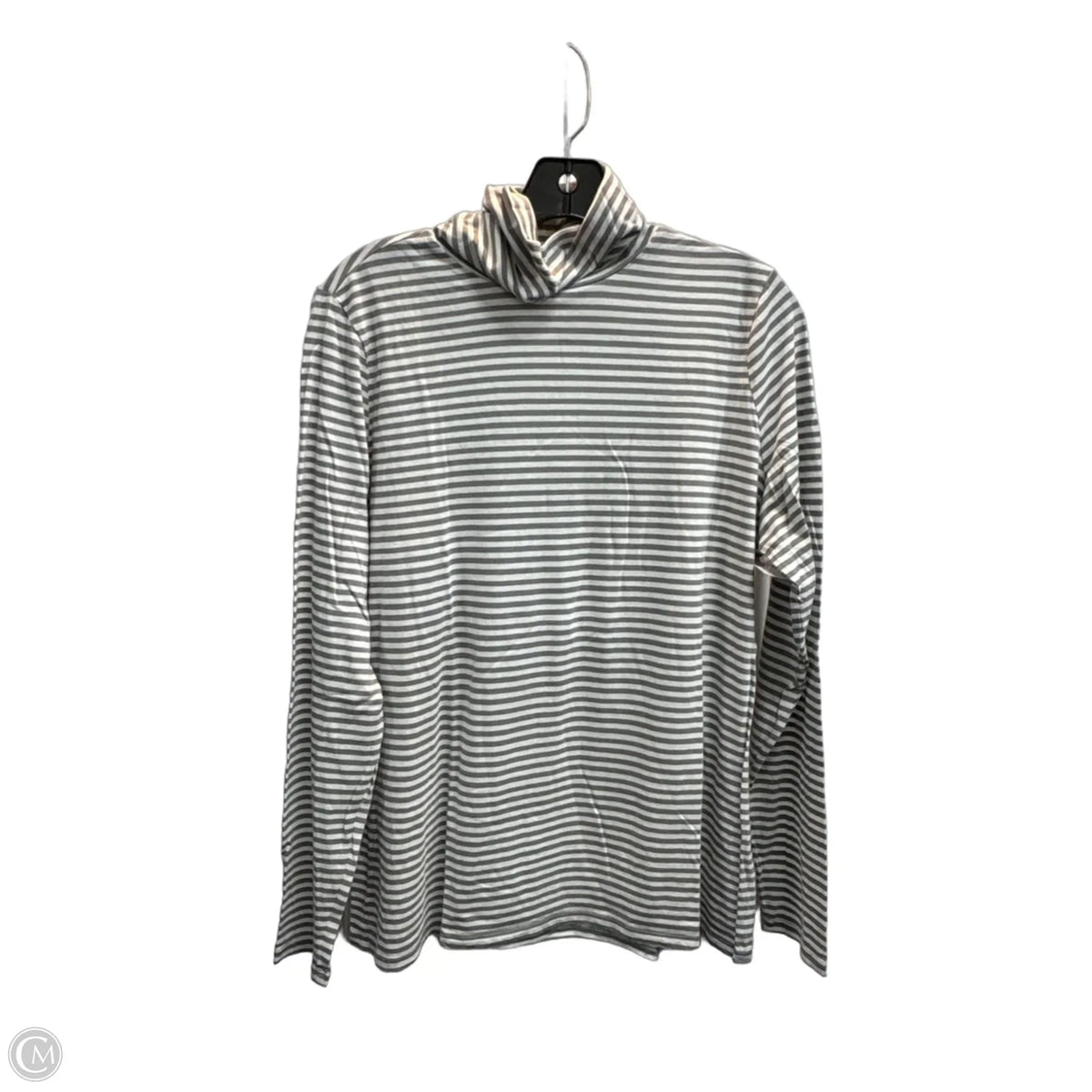 Top Long Sleeve Basic By Pendleton In Striped Pattern, Size: Xl