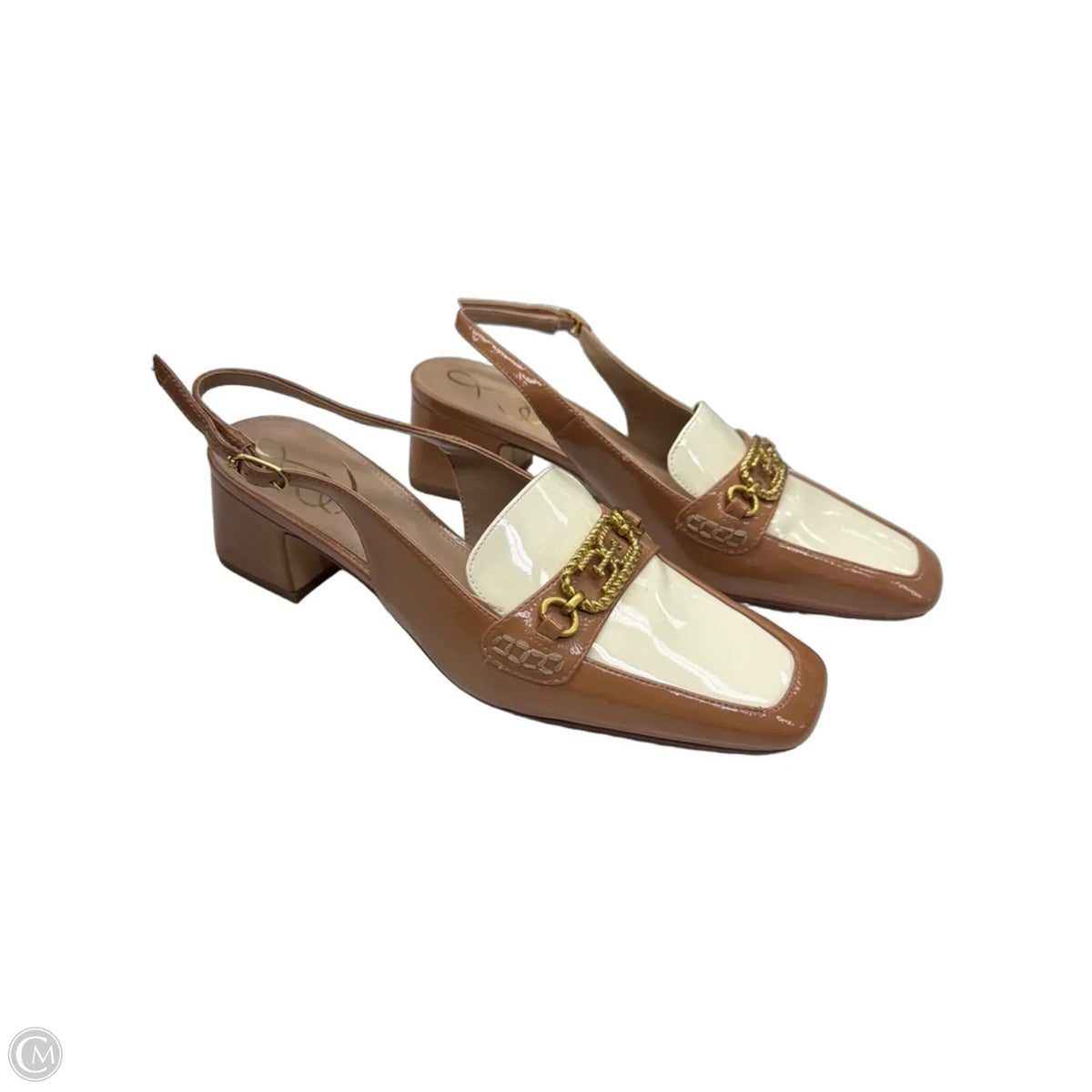 Shoes Heels Block By Sam Edelman In Tan, Size: 8