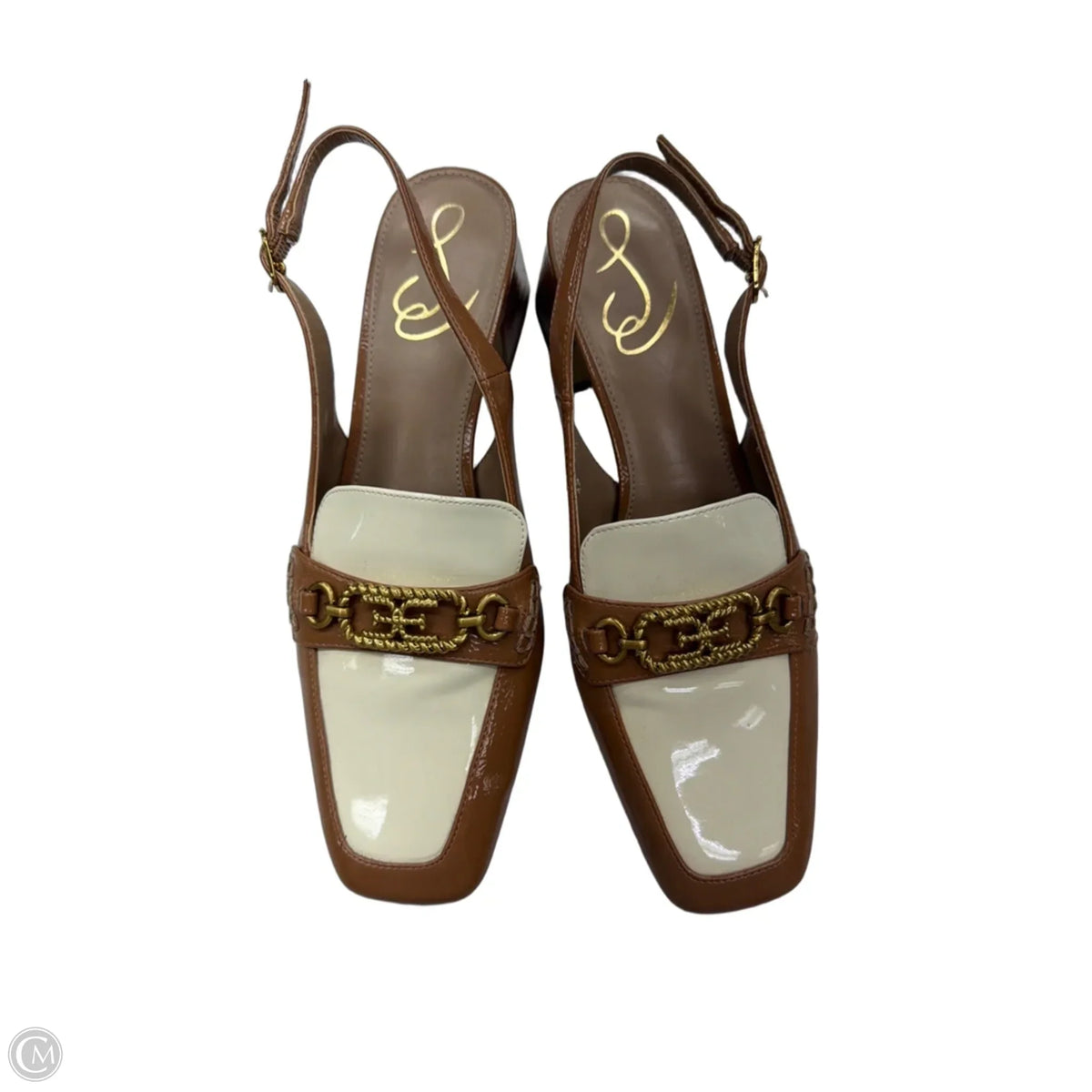 Shoes Heels Block By Sam Edelman In Tan, Size: 8