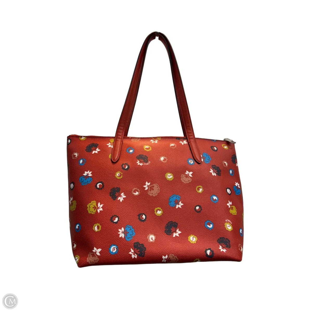 Tote Designer By Coach, Size: Medium
