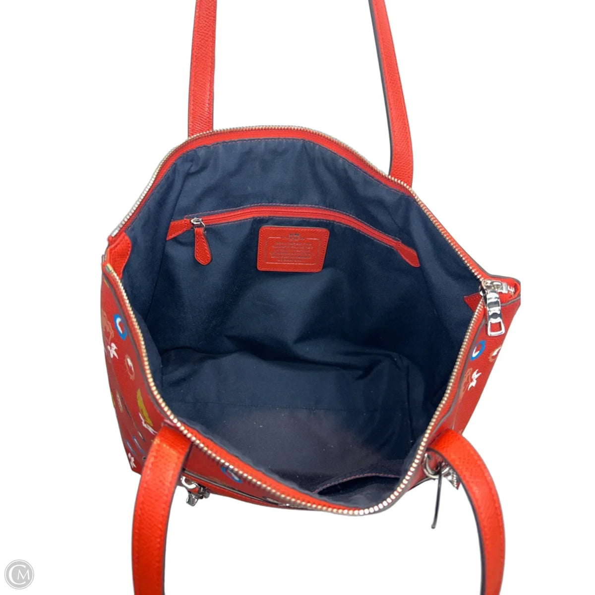 Tote Designer By Coach, Size: Medium