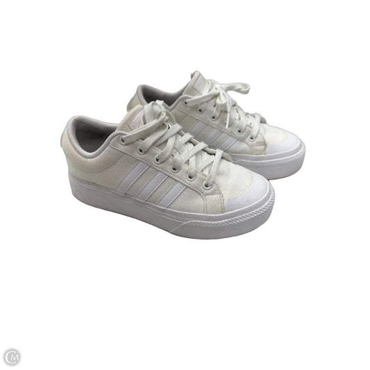 Shoes Sneakers By Adidas In White, Size: 6.5