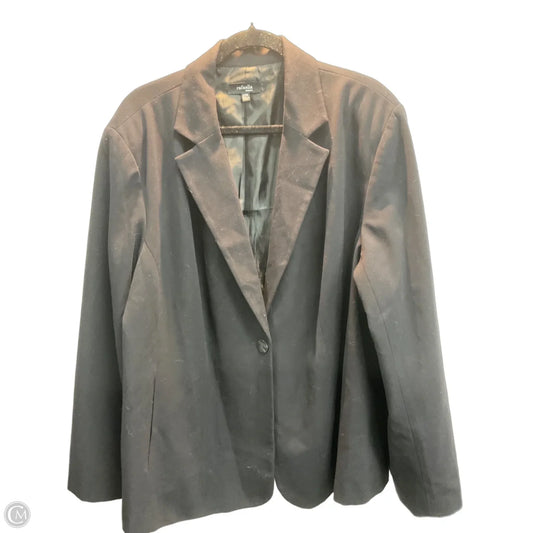 Blazer By Rafaella In Black, Size: 2x