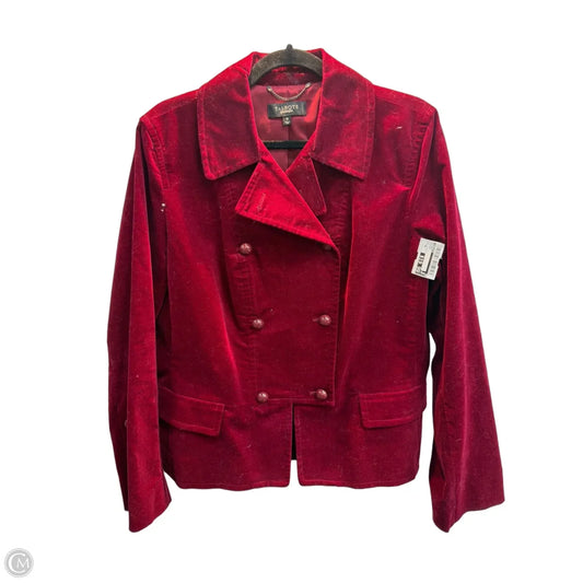 Blazer By Talbots In Maroon, Size: Xl