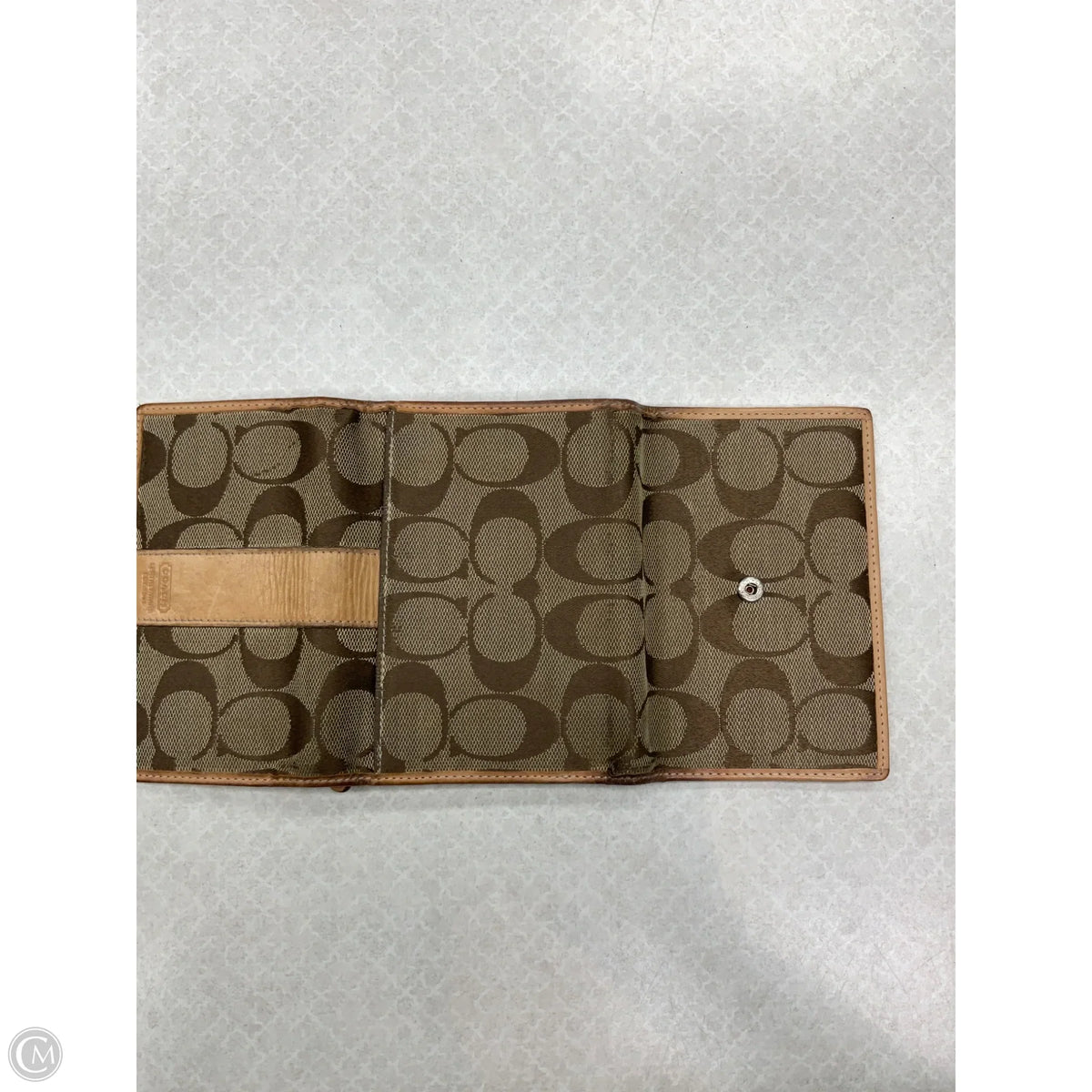 Wallet Designer By Coach, Size: Small