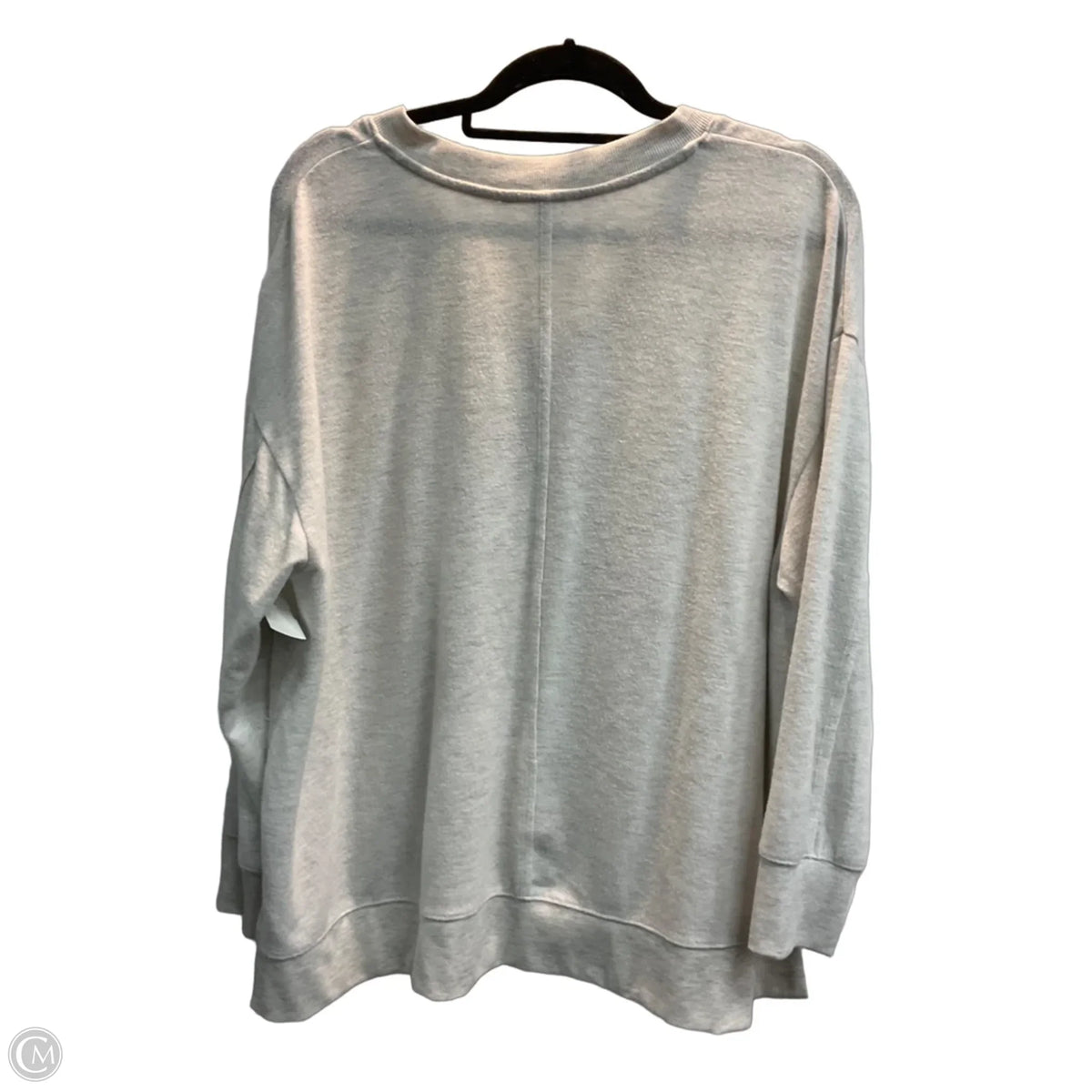 Sweatshirt Crewneck By Workshop In Grey, Size: 2x