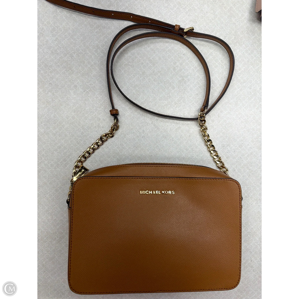 Crossbody Designer By Michael Kors, Size: Medium